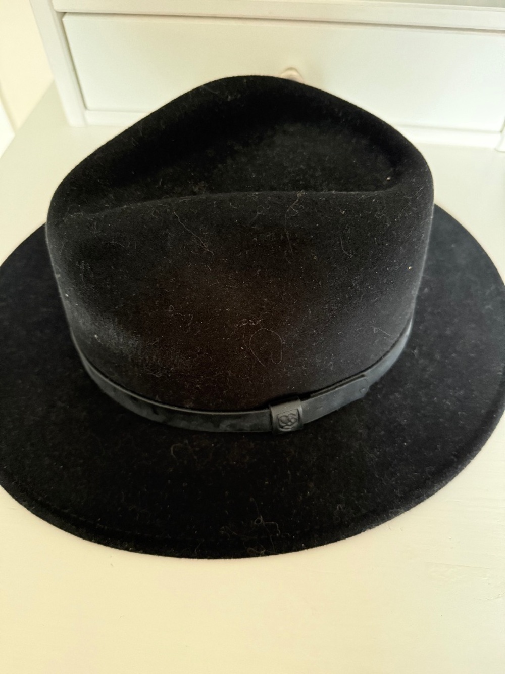 Brixton Black Felt Fedora - Small